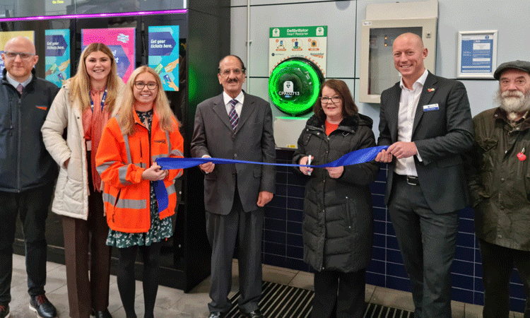 Railway station lifesaving defibrillators installed across the North West