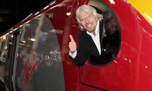 Richard Branson Virgin Trains