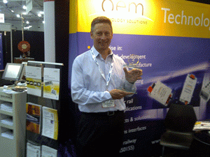 Richard Gobee with Award 3 - OEM Technology Solutions