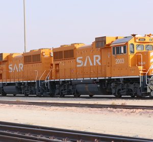 An SAR freight train