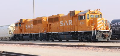 An SAR freight train