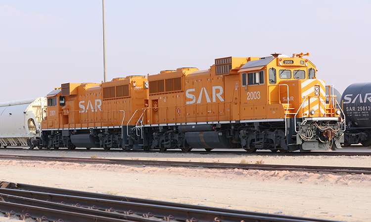 An SAR freight train