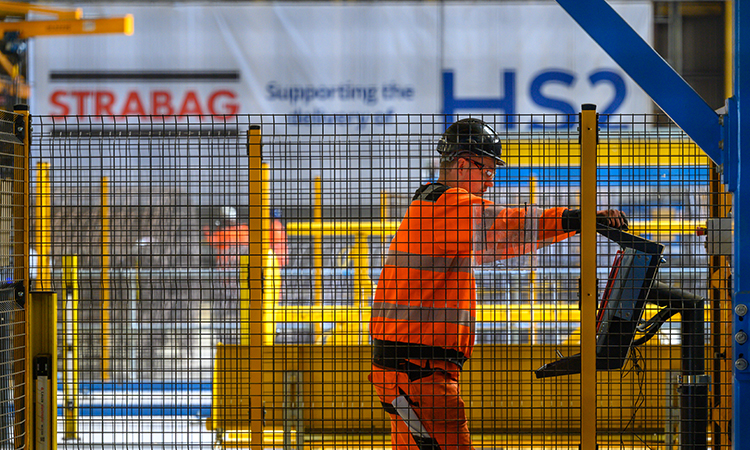 STRABAG factory in Hartlepool begins casting tunnel segments for HS2 London tunnels (1)