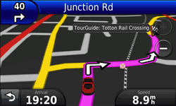 Sat nav level crossing app