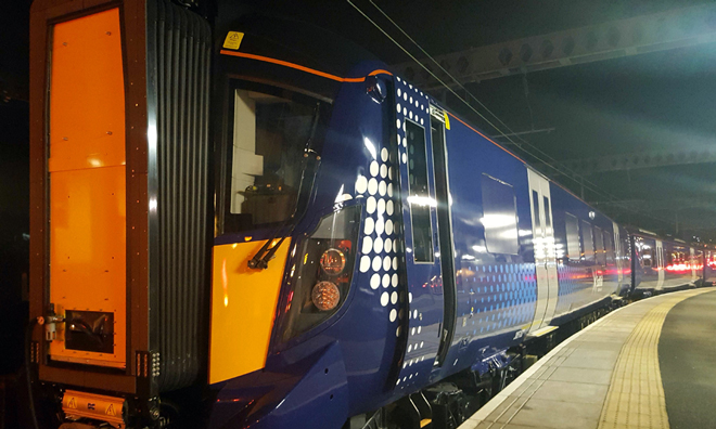 ScotRail carries out overnight tests on new Class 385 fleet