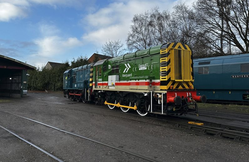 The zero-emission yard: the physics of the hydrogen retrofit