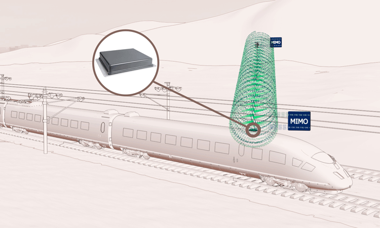 HUBER+SUHNER launches antenna that boosts rail connectivity