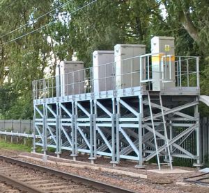 raised signalling equipment network rail