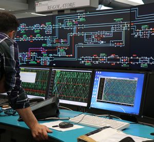 Signalling in the offices of Hitachi Rail