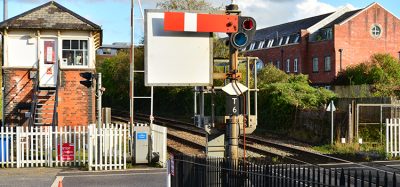 Signalling outside Truro station