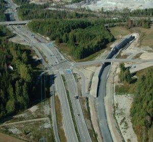 Southern entrance to the Savio tunnel in Finland