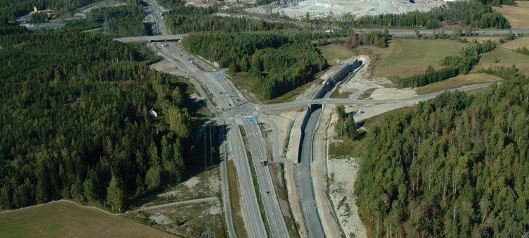 Southern entrance to the Savio tunnel in Finland