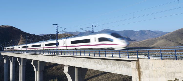 Spain's high speed high AVE train