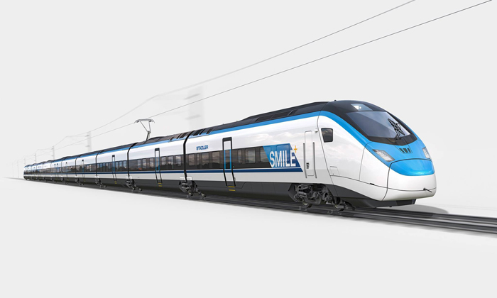 Stadler names its new highspeed train SMILE after a