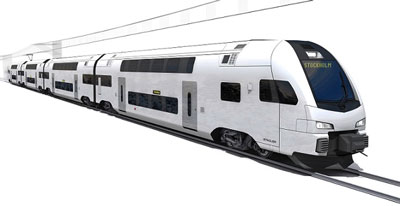 Stadler to supply KISS EMUs for Swedish regional contract