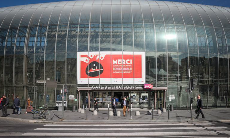 A system called ‘Point Accueil Solidarité’ (PAS) is in place at Strasbourg station to support social inclusion and homelessness.