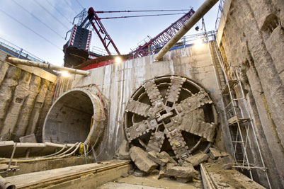 Tunnel machine Ellie had one of Crossrail’s shortest but most complex drives,