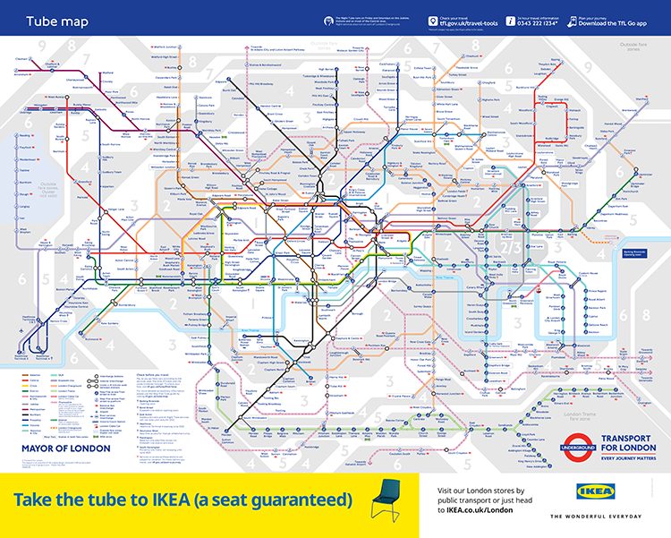 TfL map