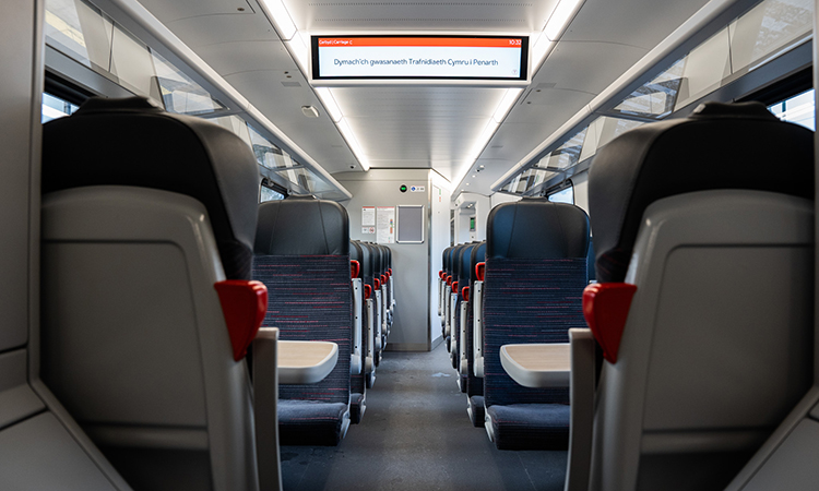 TfW Class 231 interior