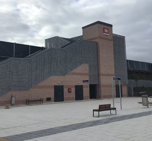 Thanet Parkway station forecourt