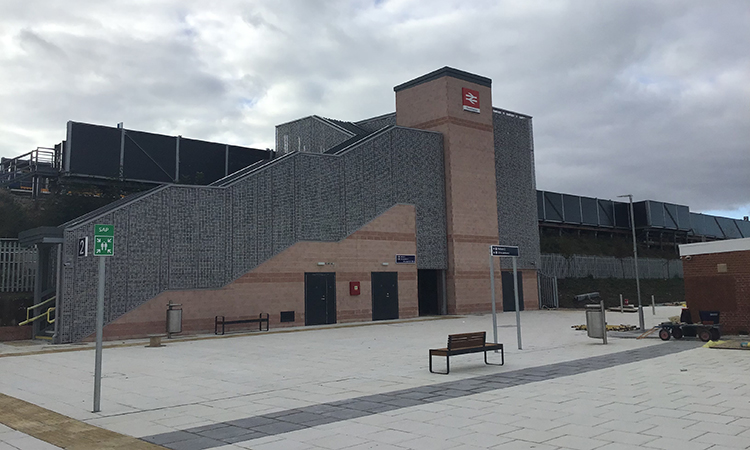 Thanet Parkway station forecourt