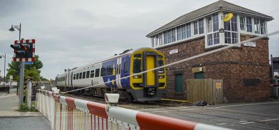 This image shows the Bedlington South crossing on the new Northumberland Line