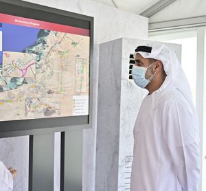 Track laying at Saih Shuaib towards Abu Dhabi and Dubai inaugurated