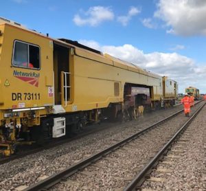 Track renewal in Ely to Ipswich