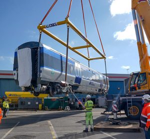 Translink receives first three of 21 new train carriages