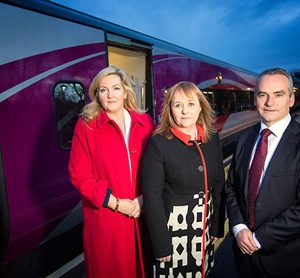 Translink NI Railways reveals first refurbished Enterprise train