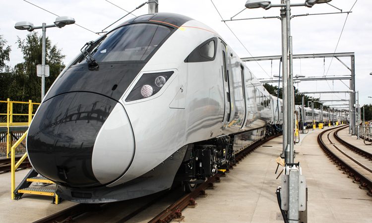 Hitachi TransPennine Express bullet inspired train