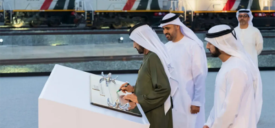 Mohammed bin Rashid, Vice President and Prime Minister and Ruler of Dubai, announces the completion of the UAE National Rail Network
