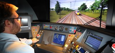 View from LNER driver simulator