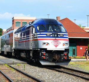 A Virginia Railway Express (VRE) train