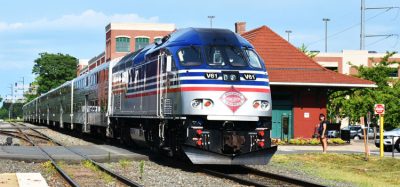 A Virginia Railway Express (VRE) train