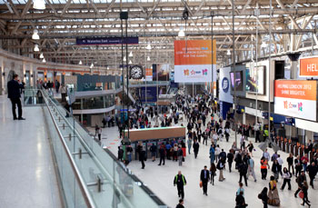 New balcony at Waterloo station