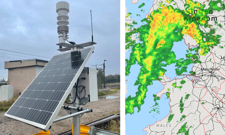Network Rail installs 60 new solar powered weather watchers