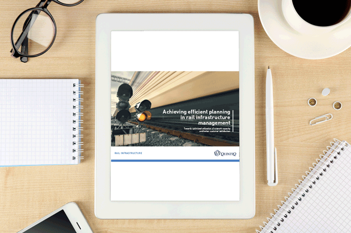 whitepaper: achieving efficient planning in rail infrastructure management