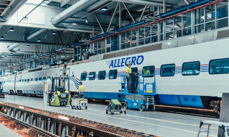 VR FleetCare to sign a 20-year maintenance agreement for Allegro trains