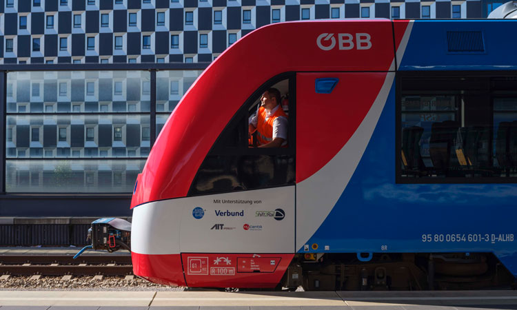 Alstom's hydrogen train completes three months of testing with ÖBB