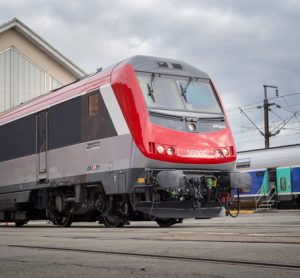 Alstom delivers the first overhauled BB36000 locomotive to Akiem