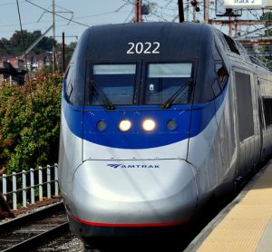 The Acela passenger railroad fleet undergoes complete redesign by Amtrak