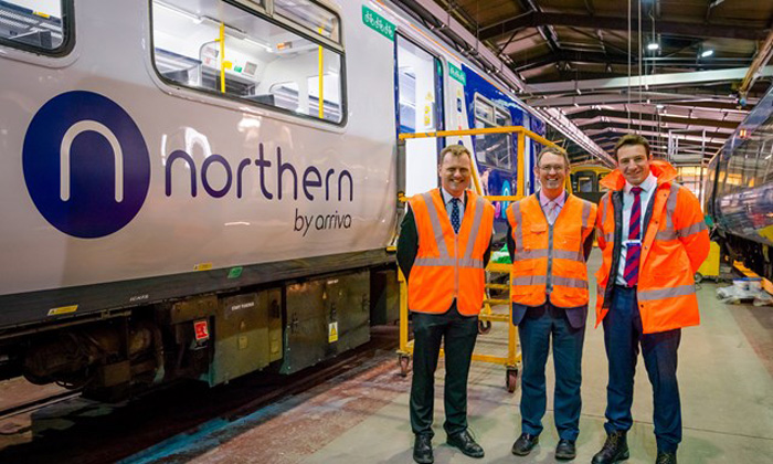Northern and Arriva TrainCare display refurbishment of 150s