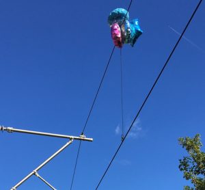 Did you know helium balloons cause train delays daily across the UK?