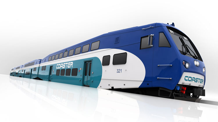 Bombardier signs contract to supply NCTD with 11 new COASTER commuter rail cars
