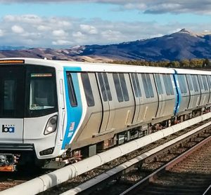 San Francisco has received the first of 755 Bombardier rail cars