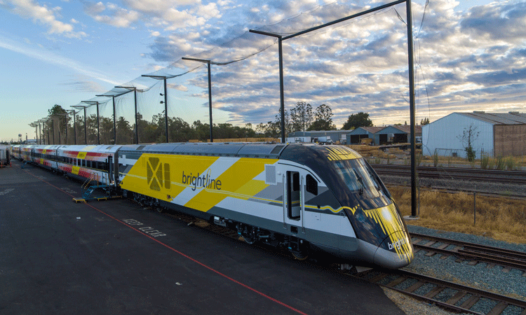 Brightline and Siemens Mobility showcase latest high-speed trainsets