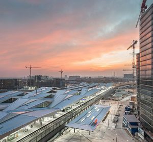 Vienna central station headquarters