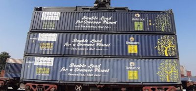 Innovative logistics: Stacking small containers for optimised loading