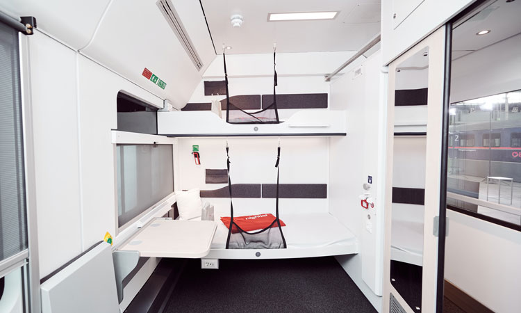 ÖBB-Personenverkehr’s Nightjet comfort couchette cars